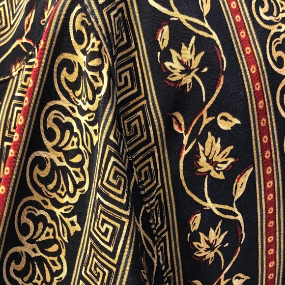 Elegant Liz Claiborne Button Down Silk Shirt: Size 10 - Picture 14 of 15